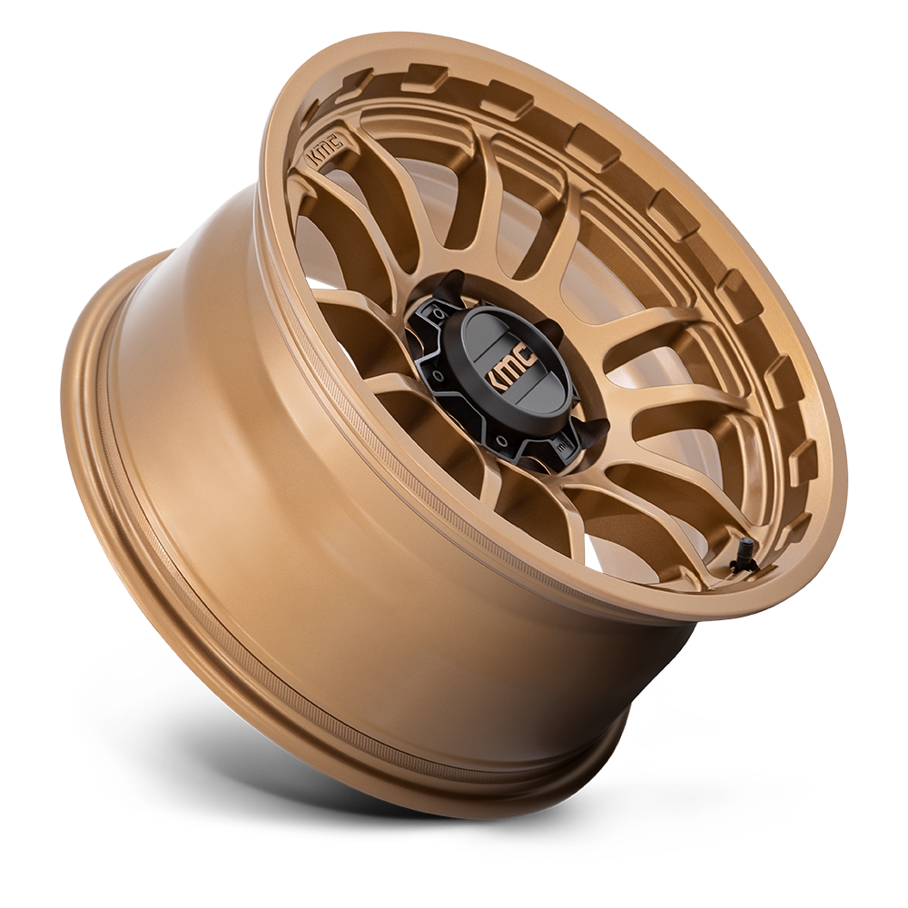 KMC Wheels KM727 Wrath 17x8.5 Matte Bronze 0mm ET 71.5mm CB 5x127