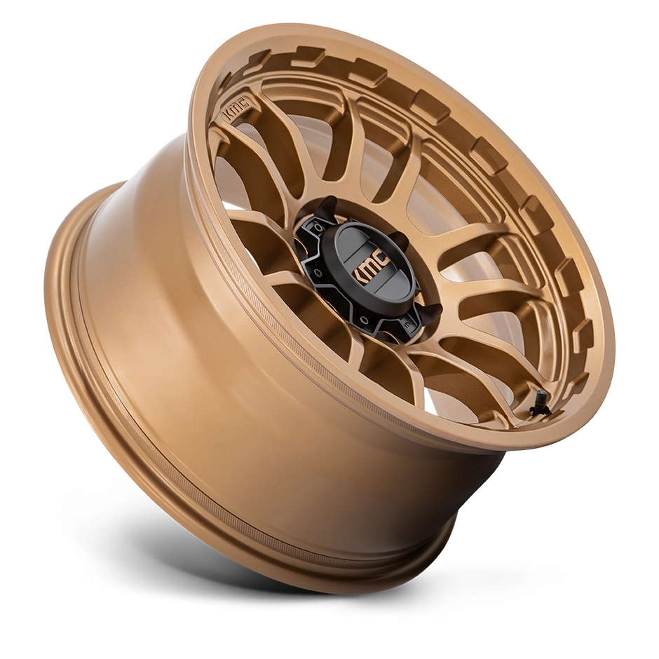 KMC Wheels KM727 Wrath 17x8.5 Matte Bronze 0mm ET 71.5mm CB 5x127