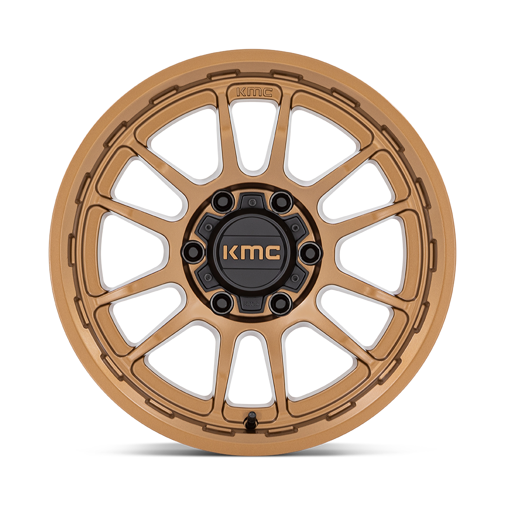KMC Wheels KM727 Wrath 17x8.5 Matte Bronze 0mm ET 71.5mm CB 5x127