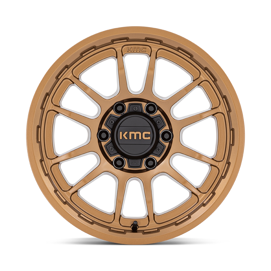 KMC Wheels KM727 Wrath 17x8.5 Matte Bronze 0mm ET 71.5mm CB 5x127