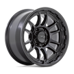 KMC Wheels KM727 Wrath 17x8.5 Satin Black 0mm ET 71.5mm CB 5x127