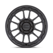 KMC Wheels KM727 Wrath 17x8.5 Satin Black 0mm ET 71.5mm CB 5x127
