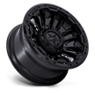 XD Wheels XD870 Bomber 20x9 Matte Black w/Gloss Black Ring wheel