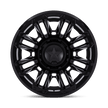 XD Wheels XD870 Bomber 20x10 Matte Black w/Gloss Black Ring -18mm ET 125.1mm CB 8x165.1 wheel