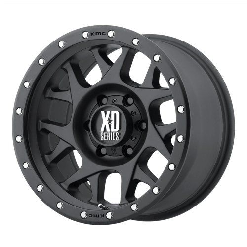 XD Wheels XD127 Bully 16x7 Satin Black wheel