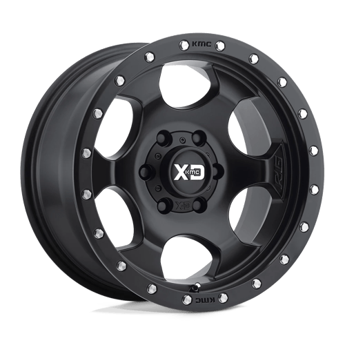 XD Wheels XD131 RG1 17x9 Satin Black -12mm ET 106.1mm CB 6x139.7 wheel
