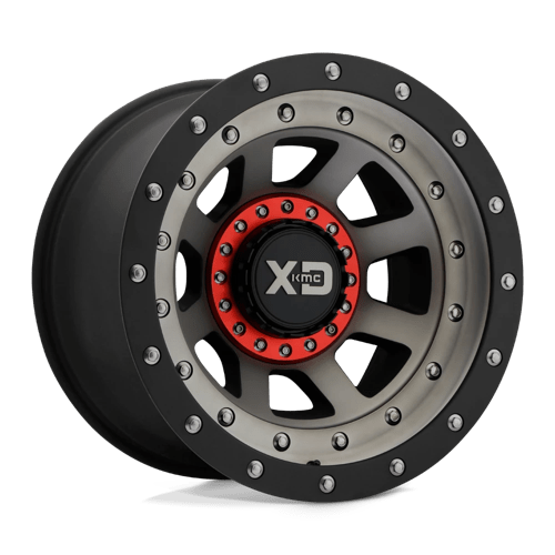 XD Wheels XD137 Fmj 17x9 Satin Black w/Dark Tint -12mm ET 125.1mm CB 8x170 wheel