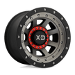 XD Wheels XD137 Fmj 20x9 Satin Black w/Dark Tint wheel