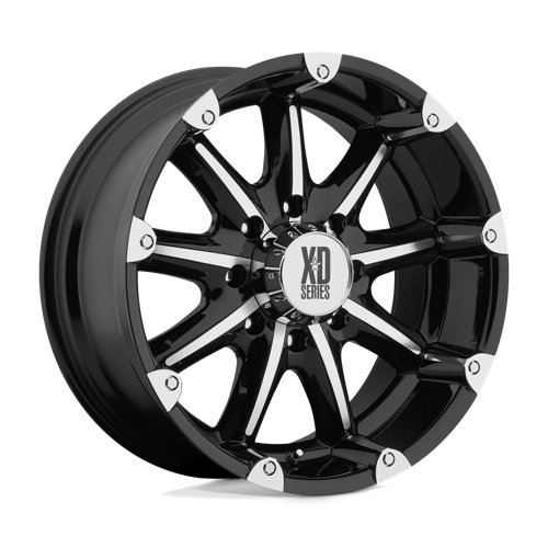 XD Wheels XD779 Badlands 20x9 Gloss Black Machined wheel