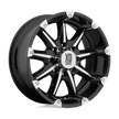 XD Wheels XD779 Badlands 20x9 Gloss Black Machined wheel