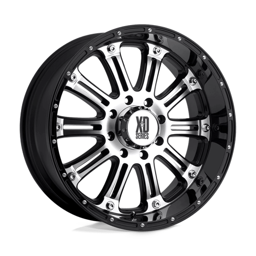 XD Wheels XD795 Hoss 16x8 Gloss Black Machined wheel