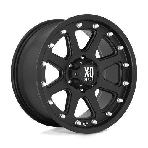 XD Wheels XD798 Addict 16x9 Matte Black -12mm ET 106.1mm CB 6x139.7 wheel