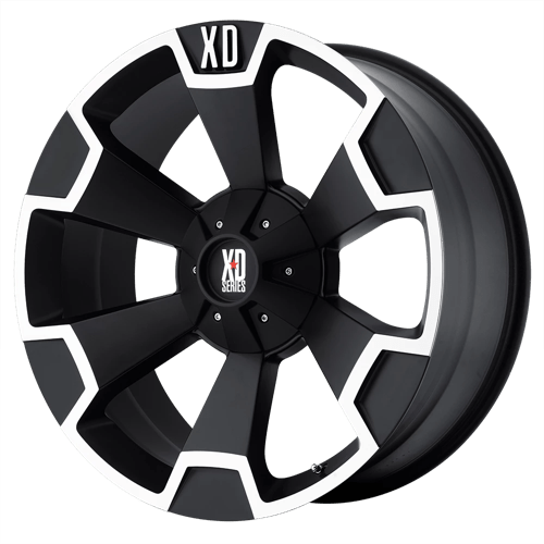 XD Wheels XD803 Thump 20x9 Matte Black Machined wheel