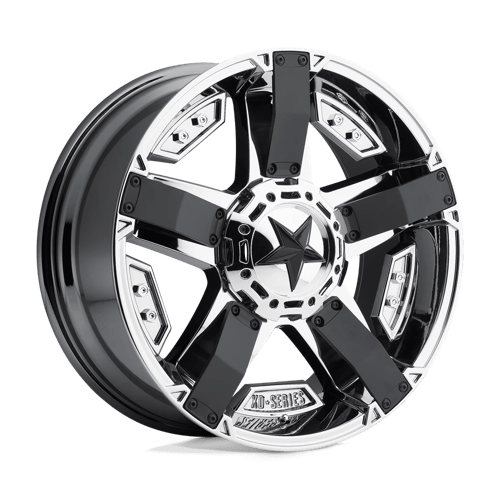 XD Wheels XD811 Rockstar II 17x8 Pvd w/Matte Black Accents wheel