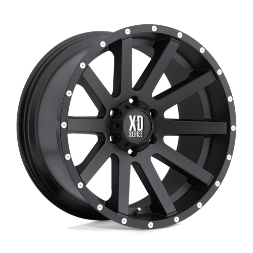 XD Wheels XD818 Heist 20x9 Satin Black wheel