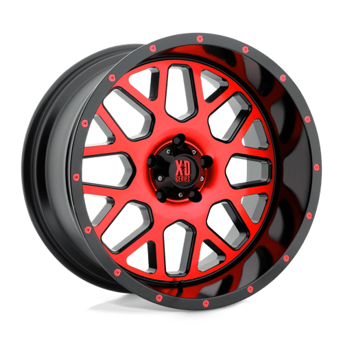 XD Wheels XD820 Grenade 17x8.5 Satin Black Machined Face w/Rtcc wheel