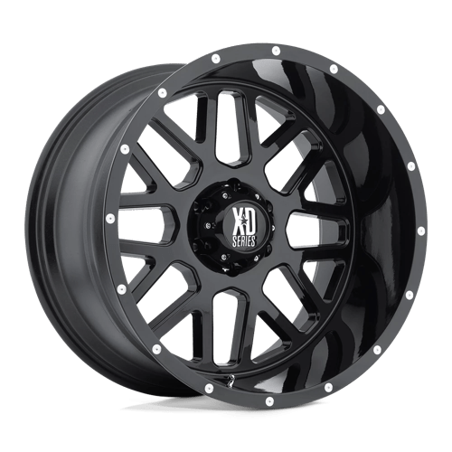 XD Wheels XD820 Grenade 20x9 Satin Black wheel