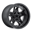 XD Wheels XD827 Rockstar III 17x8 Matte Black wheel