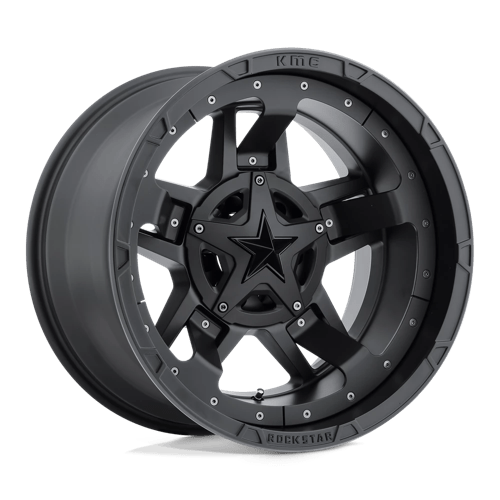 XD Wheels XD827 Rockstar III 20x10 Matte Black -24mm ET 125.1mm CB 8x170 wheel