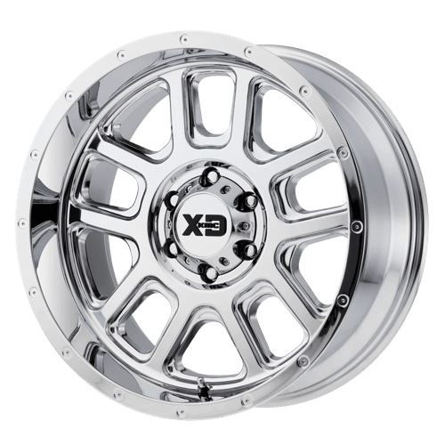 XD Wheels XD828 Delta 22x10 Chrome -18mm ET 106.1mm CB 6x139.7 wheel