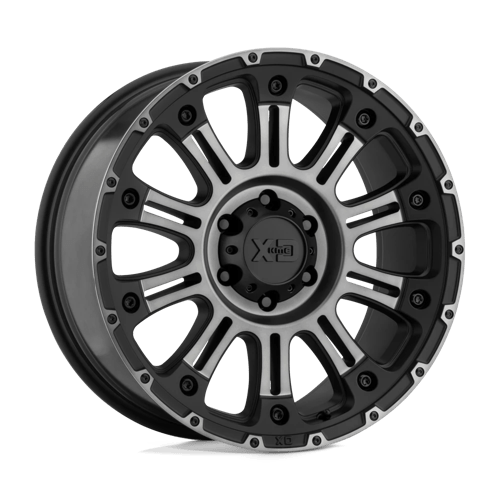 XD Wheels XD829 Hoss II 20x9 Satin Black Machined w/Gray Tint -12mm ET 87.1mm CB 6x135 wheel