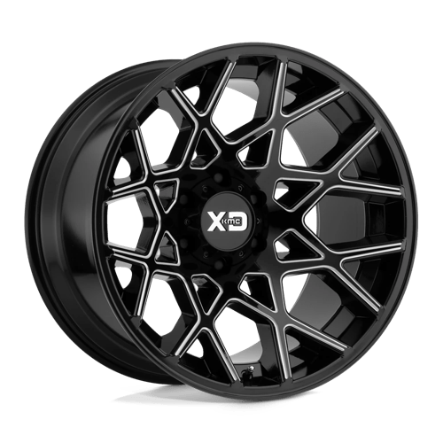 XD Wheels XD831 Chopstix 20x10 Gloss Black Milled -24mm ET 72.56mm CB 5x127 wheel