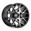 XD Wheels XD831 Chopstix 20x10 Gloss Black Machined -24mm ET 125.1mm CB 8x170 wheel