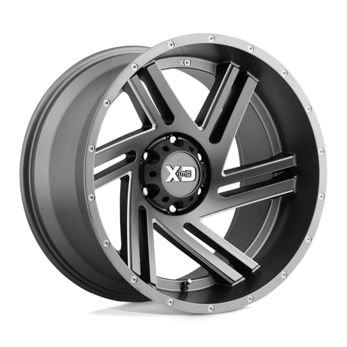 XD Wheels XD835 Swipe 20x9 Satin Gray Milled wheel