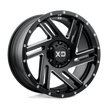 XD Wheels XD835 Swipe 20x9 Satin Black Milled wheel