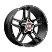 XD Wheels XD839 Clamp 20x9 Gloss Black Milled wheel