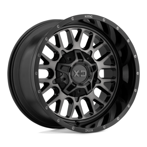 XD Wheels XD842 Snare 20x9 Gloss Black w/Gray Tint wheel