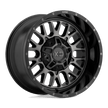 XD Wheels XD842 Snare 20x10 Gloss Black w/Gray Tint -18mm ET 125.1mm CB 8x165.1 wheel