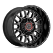 XD Wheels XD842 Snare 20x10 Gloss Black w/Gray Tint -18mm ET 110.5mm CB 5x150 wheel