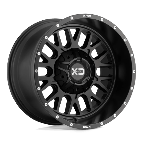 XD Wheels XD842 Snare 20x10 Satin Black -18mm ET 78.1mm CB 5x127/5x139.7 wheel