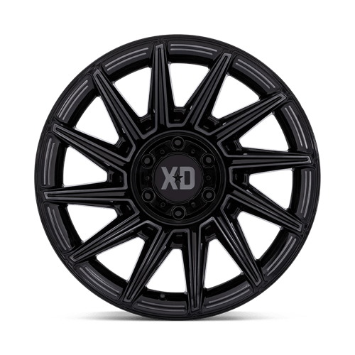 XD Wheels XD867 Specter 20x10 Gloss Black w/Gray Tint -18mm ET 125.1mm CB 8x165.1 wheel