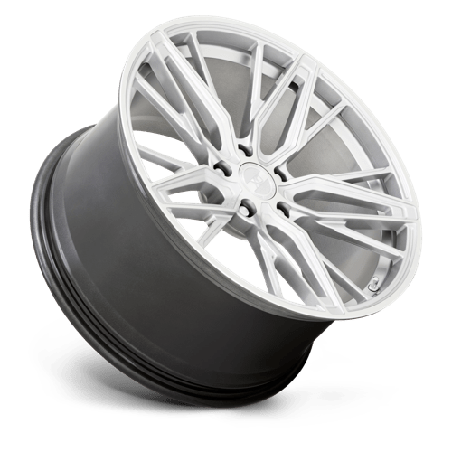 XO Wheels Zurich 20x9 Hyper Silver w/Mirror Cut Face wheel