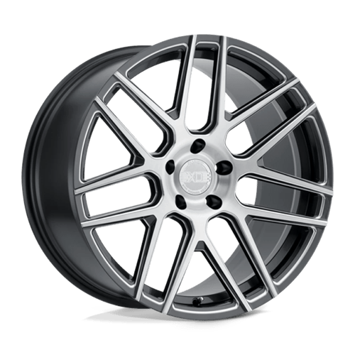 XO Wheels Moscow 20x10.5 Gloss Gunmetal w/Milled Spoke wheel