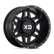 XD Wheels XS128 Machete 15x7 Satin Black wheel