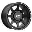 XD Wheels XS134 ADDICT 2 15x6 Satin Black wheel