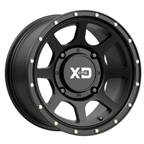 XD Wheels XS134 ADDICT 2 15x6 Satin Black wheel
