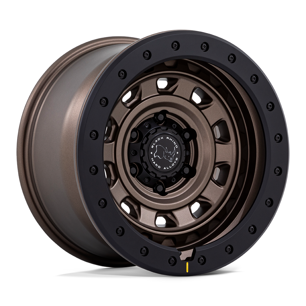 Black Rhino Hard Alloys BR023 Xplorer 16x5.5 Burnt Bronze w/Matte Black Lip -13mm ET 108mm CB 5x139.7