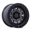 Black Rhino Hard Alloys BR023 Xplorer 16x5.5 Matte Gunmetal w/Matte Black Lip -13mm ET 108mm CB 5x139.7