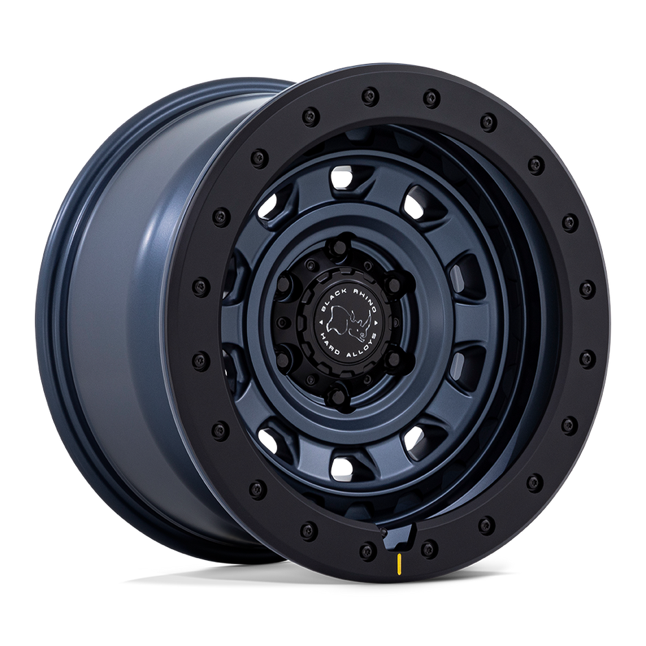 Black Rhino Hard Alloys BR023 Xplorer 16x5.5 Metallic Blue w/Matte Black Lip -13mm ET 108mm CB 5x139.7