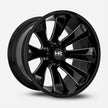Hardrock Offroad Xplosive Xposed 20x10 Gloss Black Milled -19mm ET 108mm CB 6x139.7 wheel