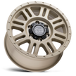 Black Rhino Hard Alloys Yellowstone 17x8 Desert Sand 38mm ET 84.1mm CB 6x130