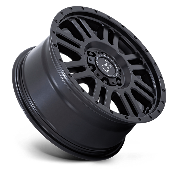 Black Rhino Hard Alloys Yellowstone 18x8 Matte Black 48mm ET 78.1mm CB 5x130