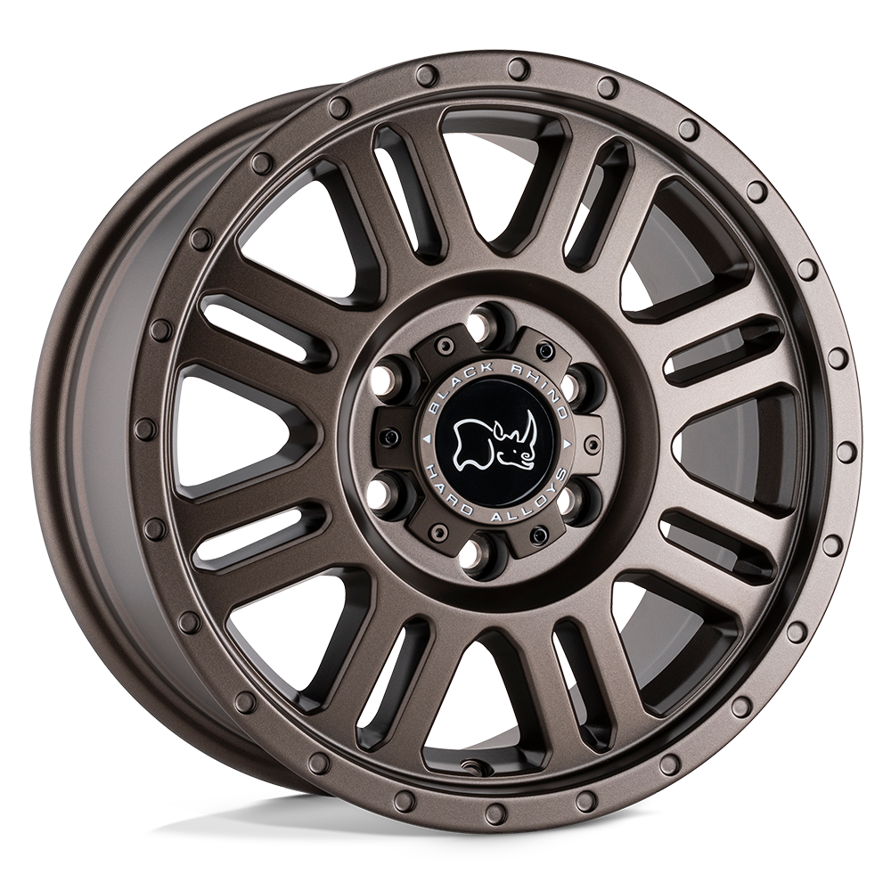Black Rhino Hard Alloys Yellowstone 17x8 Matte Bronze 45mm ET 78.1mm CB 5x130