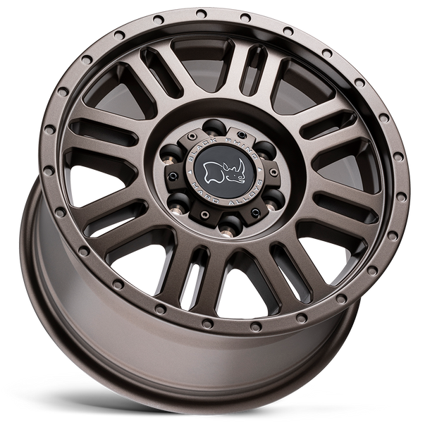 Black Rhino Hard Alloys Yellowstone 17x8 Matte Bronze 45mm ET 78.1mm CB 5x130