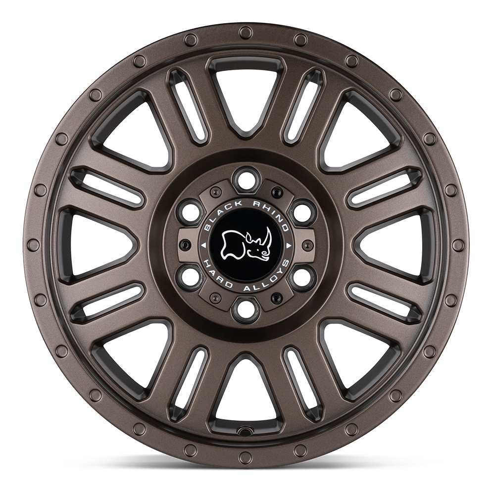 Black Rhino Hard Alloys Yellowstone 17x8 Matte Bronze 45mm ET 78.1mm CB 5x130