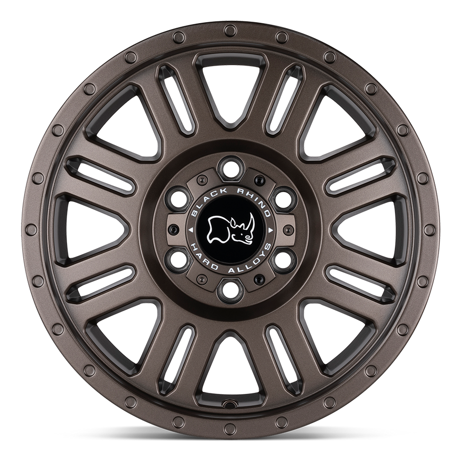 Black Rhino Hard Alloys Yellowstone 17x8 Matte Bronze 45mm ET 78.1mm CB 5x130